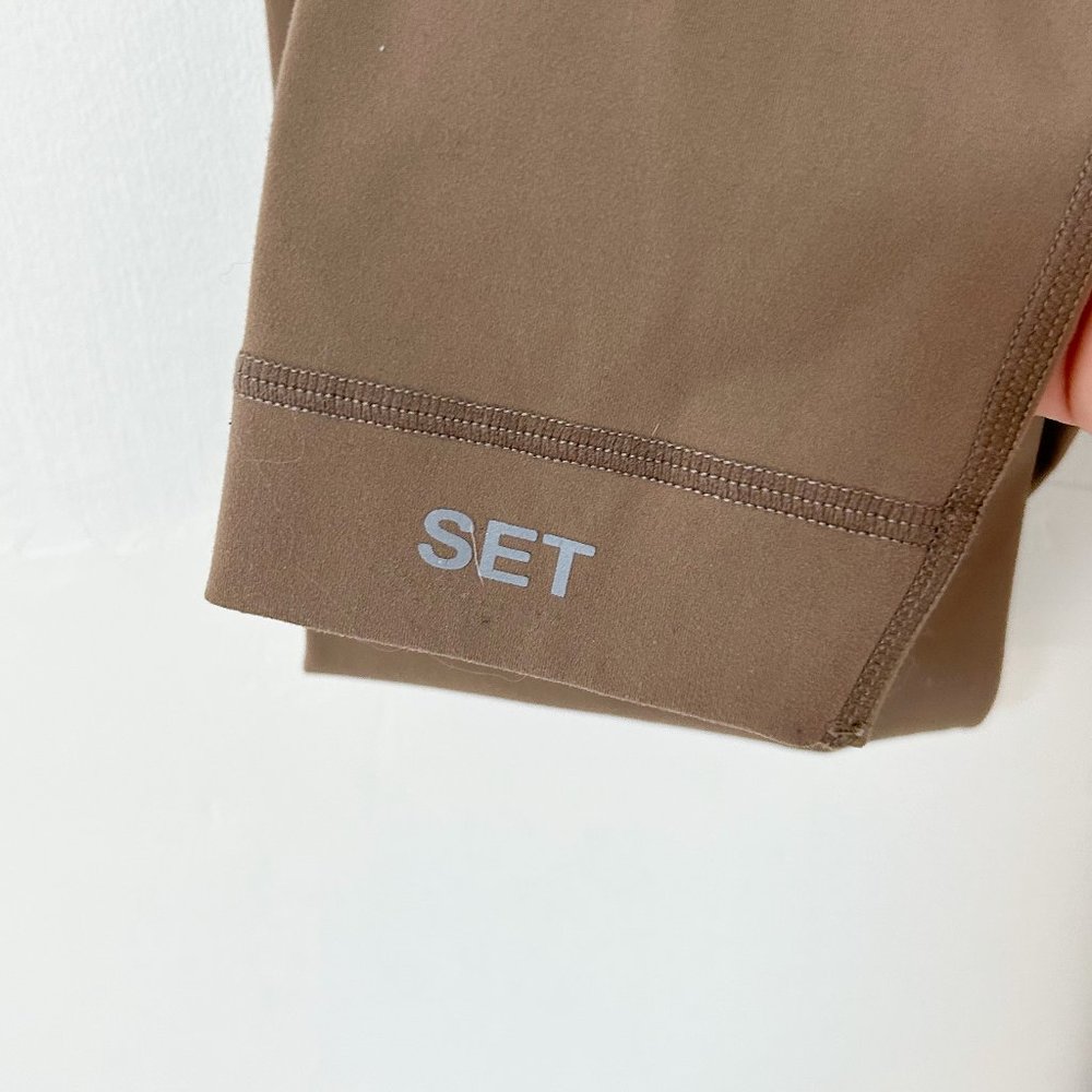 SET Active Luxform High-Rise Leggings Rocky Brown Size Small - Picture 4 of 5